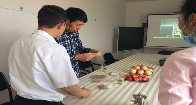 新康科技拉薩客戶洽談發(fā)酵飼料合作