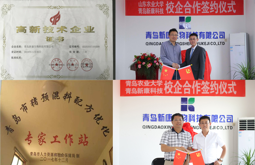 新康科技榮譽資質(zhì)